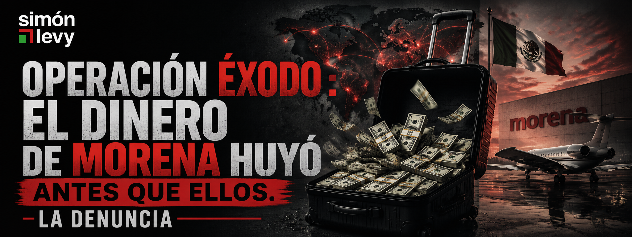 Operación Éxodo: el dinero de Morena huyó antes que ellos. La denuncia.